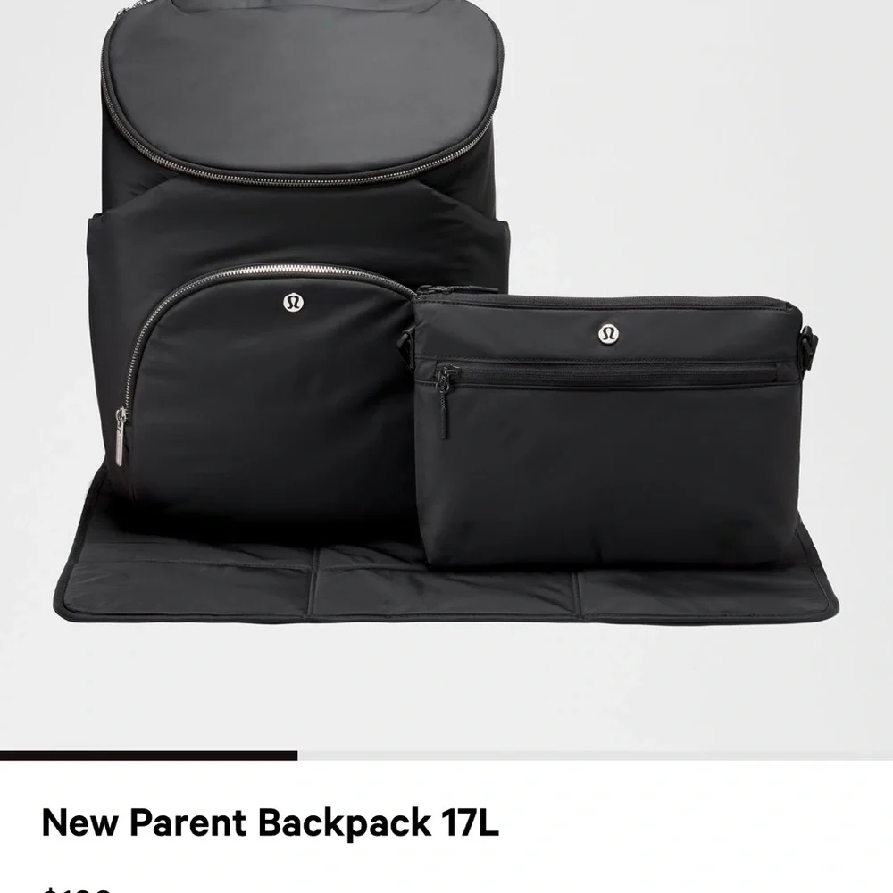 Lululemon diaper bag in black - Picture 9 of 9